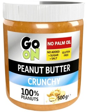 MASŁO ORZECHOWE100% 500G SANTE GO ON CRUNCHY