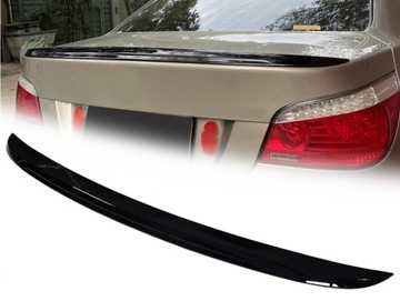 Spoiler lotka na klapę BMW 5 E60 2004-2009 M tech M5 z ABSu czarny połysk