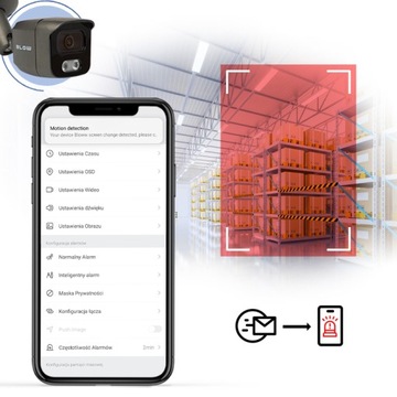 IP-камера для мониторинга POE 5MP'x 2560x1440 WQHD+