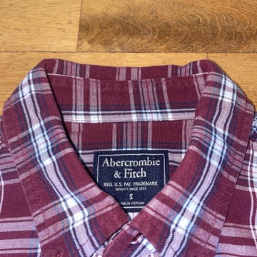 ABERCROMBIE&FITCH MĘSKA MODNA KOSZULA KRATA Rozm. S