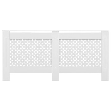 КРЫШКИ РАДИАТОРА, 2 ШТ, БЕЛЫЕ, 152X19X81,5 СМ