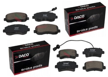 KLOCKI HAMULCOWE PRZÓD + TYŁ RENAULT MASTER III