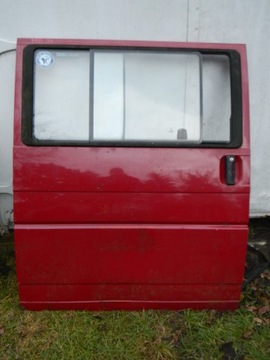 VW T4 DRZWI ODSUWANE PRZESUWNE PRAWE BOCZNE SZYBA