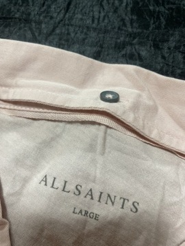 AllSaints All Saints RÓZOWY T SHIRT L/XL