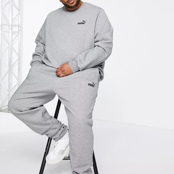 Мужские серые спортивные штаны Puma большого размера 5XL