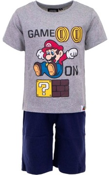 Piżama dziecięca SUPER MARIO 104 Krótki Rękaw 4+