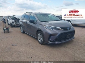 Toyota Sienna III 2022 Toyota Sienna 2022r, Hybrid, XSE, 2.5L 2.5 Hybryda 245KM, zdjęcie 1