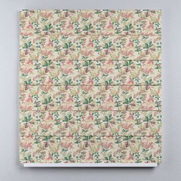 Декория Валик Дуо розовые и бежевые растения 130х170см