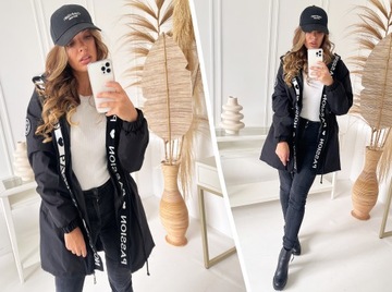 ВЕСЕННЯЯ ПЕРЕХОДНАЯ ПАРКА АСИММЕТРИЧНАЯ КУРТКА 6XL