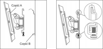 Uchwyt do telewizora MISTRAL 12''-24'' MI-U101