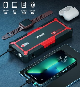 Стартер Powerbank BOOSTER 3000A POWERFUL FAST