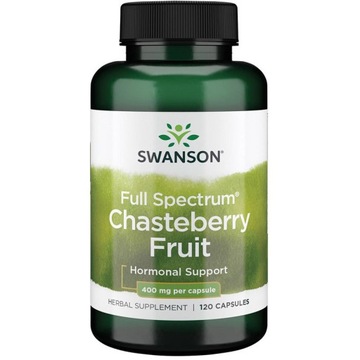 SWANSON Full Spectrum Chasteberry Fruit 400mg 120c