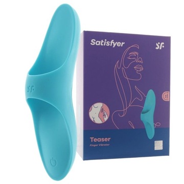 Satisfyer - Teaser Finger - Stymulator łechtaczki na palec, USB Silikonowy