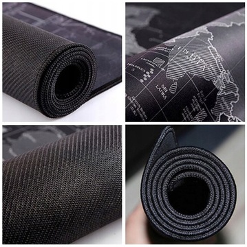 Коврик для мыши Map для геймеров, большой, 80x30