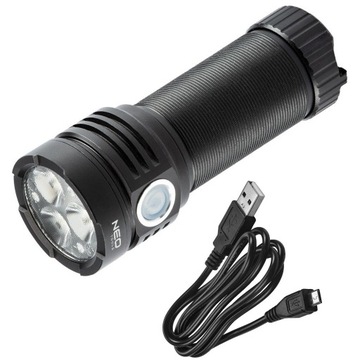 NEO Latarka akumulatorowa USB 3300 lm OSRAM P9 LED