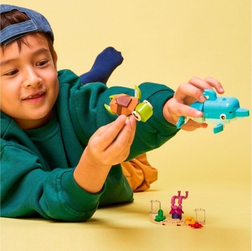 LEGO Creator 31128 ДЕЛЬФИН ЧЕРЕПАХА Риф Океан 3в1 6+