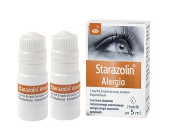 STARAZOLIN ALERGIA krople do oczu 2 x 5 ml