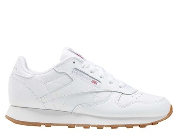 Buty damskie sportowe sneakersy białe REEBOK CLASSIC LEATHER 100010472 36