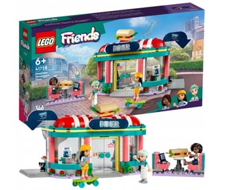klocki Lego Friends Bar w śródmieściu Heartlake 6+