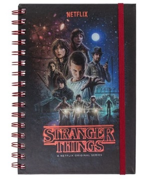 NOTES STRANGER THINGS NOTATNIK A5 80 KARTEK