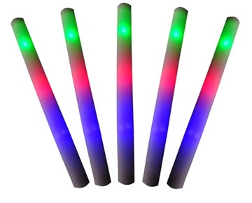 Świecąca Pałka Miecz Świetlny LED Festiwal 10szt.