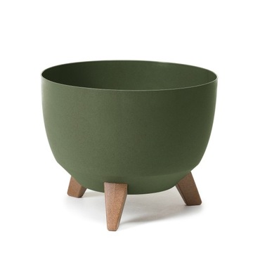 Donica Misa Lamela ROMA ECO śr. 40cm kol. ZIELONY LEŚNY