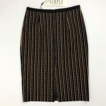 Юбка в полоску / SIMPLE / размер 38/М