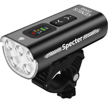 Oświetlenie rowerowe lampka Specter GENIUS 2000lm