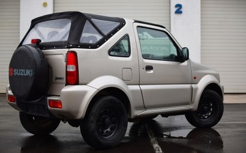 Suzuki Jimny III Standard 1.3 VVT 85KM 2006 SUZUKI JIMNY 1,3 Benzyna z Niemiec CABRIO 122 tys km SERWIS z Niemiec ,Raty, zdjęcie 3