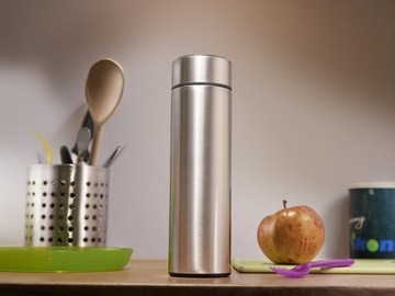 Thermos smart LED термокружка-бутылка, 500мл, серебристый