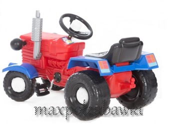 НОВЫЙ ПЕДАЛЬНЫЙ ТРАКТОР С ПРИЦЕПОМ 3 цвета!!!
