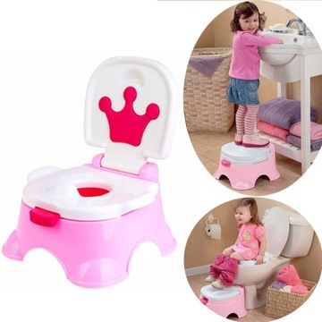 Nocnik Tron Podest Nakładka na deskę wc 3w1