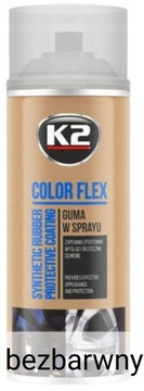 guma w sprayu 400 ml Color Flex K2 bezbarwna