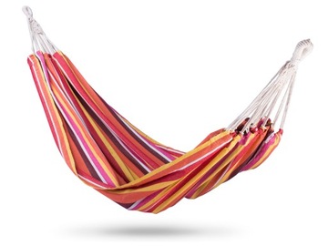 HAMAK DWUOSOBOWY 220X160 CM OGRODOWY MALAGA DOUBLE KOMFORTOWY I WYTRZYMAŁY