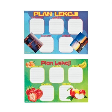 Plan lekcji Starpak MOTYL/UŚMIECH/KRAJOBRAZ