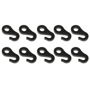 10 sztuk plastikowego plecaka amortyzującego z linką bungee 3,6 cm