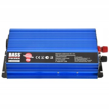 Преобразователь напряжения 12 В/230 В с полным синонтровым инвертором