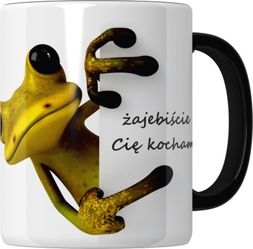 КРУЖКА НА ДЕНЬ ВАЛЕНТИНА лягушка Я ТЕБЯ ТАК ОЧЕНЬ ЛЮБЛЮ