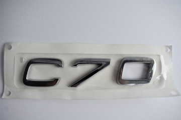 Emblemat znaczek napis C70 do VOLVO ORYGINAŁ