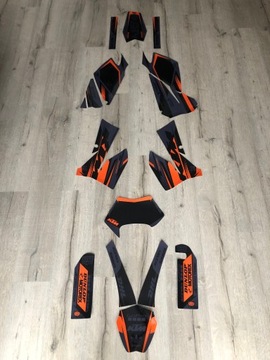 KTM EXC EXCF 05-07 okleina DARK z Italii CUBAMOTO