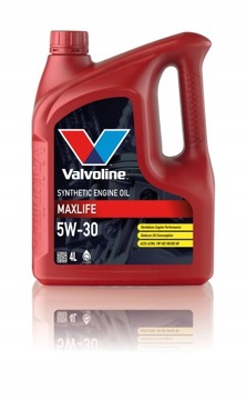 VALVOLINE 5W30 4L. MAXLIFE 872370