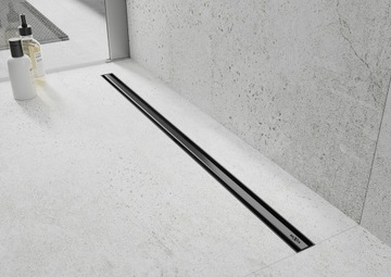 MEXEN FLAT SLIM ВРАЩАЮЩИЙСЯ ЛИНЕЙНЫЙ СЛИВ ЧЕРНЫЙ 70