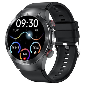 E800 1.49-inch AMOLED Screen Bluetooth Call Laser Therapy ECG Smart Watch,