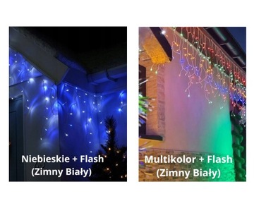 ICILS ГАРЛАНД ШТОР 500 LED ТЕПЛЫЙ БЕЛЫЙ ВСПЫШКА