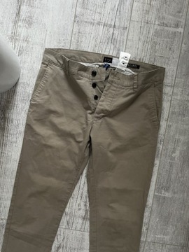 H&M męskie chino rurki spodnie W32L32 32X32 -