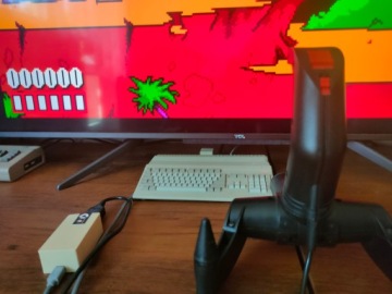 Адаптер джойстика Amiga Atari для ПК, Linux, Amiga mini и т. д. USB 3 м