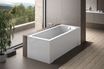wanna prostokątna Shea Besco 170x70 + obudowa