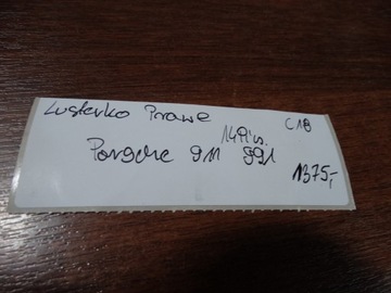 IDEALNI KPL ZRCÁTKO PRAVÉ 14PIN PORSCHE 911 991 1