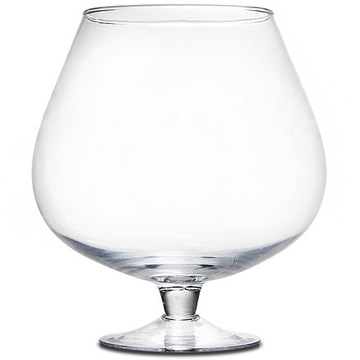 WAZON SZKLANY NA KWIATY KIELICH 24 CM
