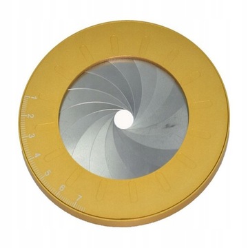 Алюминиевый круглый шаблон геометрического рисунка